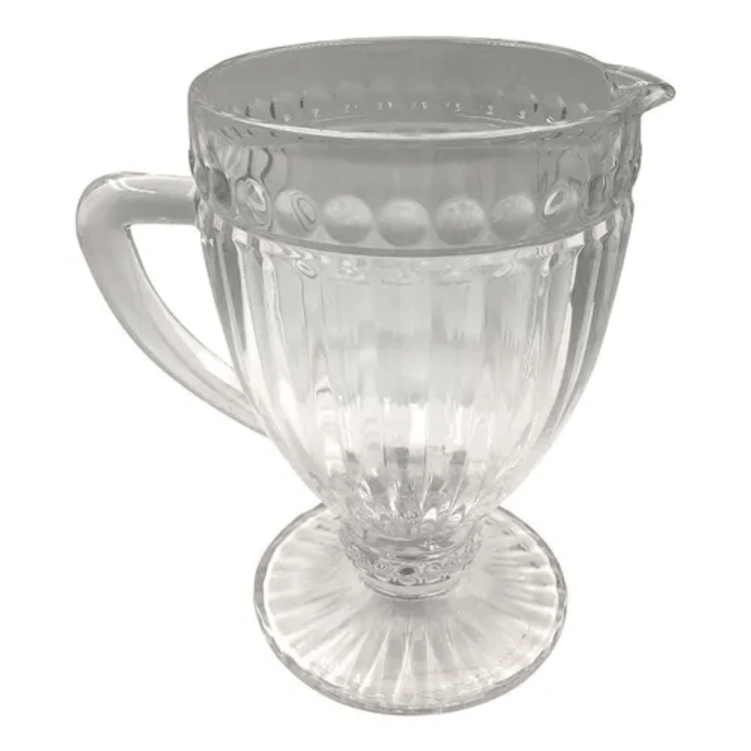 Jarra de Vidro Transparente Cinza 1L – BTC Jarra de Vidro Transparente Cinza 1L – BTC